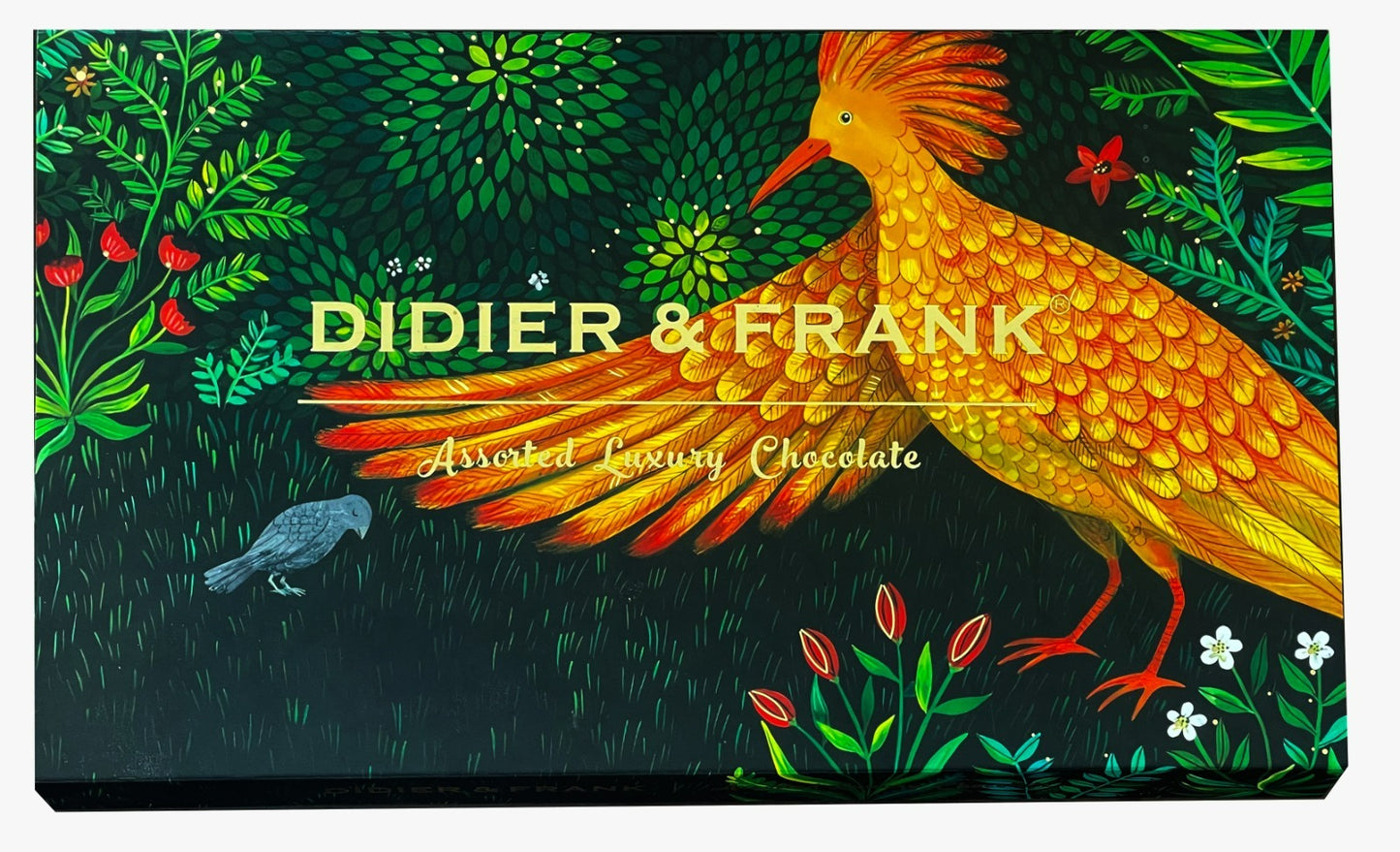 Didier & Frank Assorted Chocolate Dark Gift Box, 50g x 4 (85%, 75%, Almond, Hazelnut) (Gift Pack Box Diwali, Rakhi) 