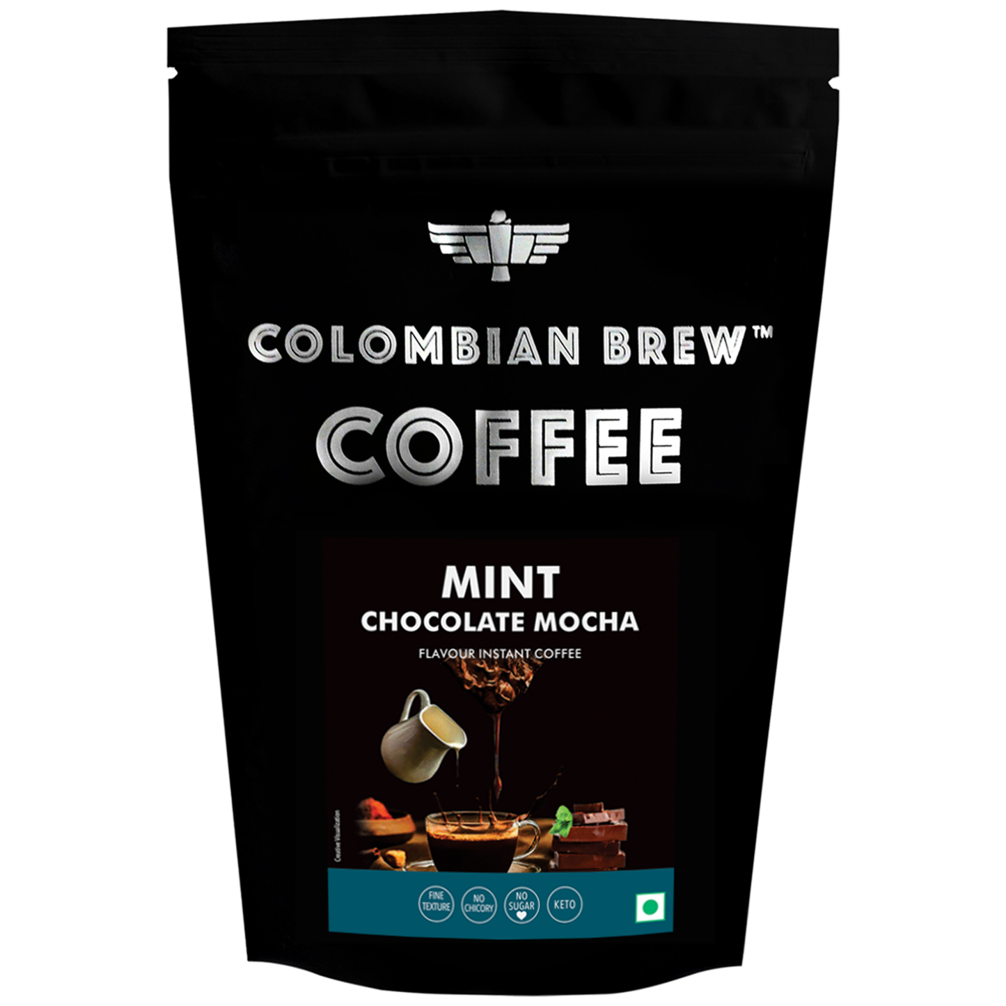 Mint Chocolate Mocha, No Sugar Vegan, 1kg Hotel Pack