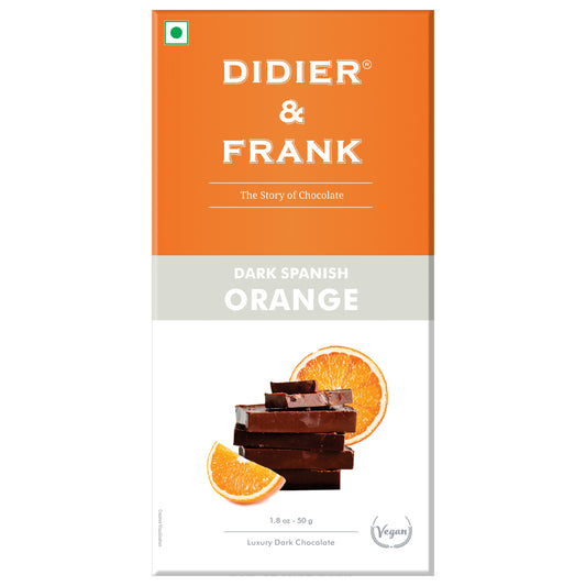 Spanish Orange Dark Chocolate, 50g 