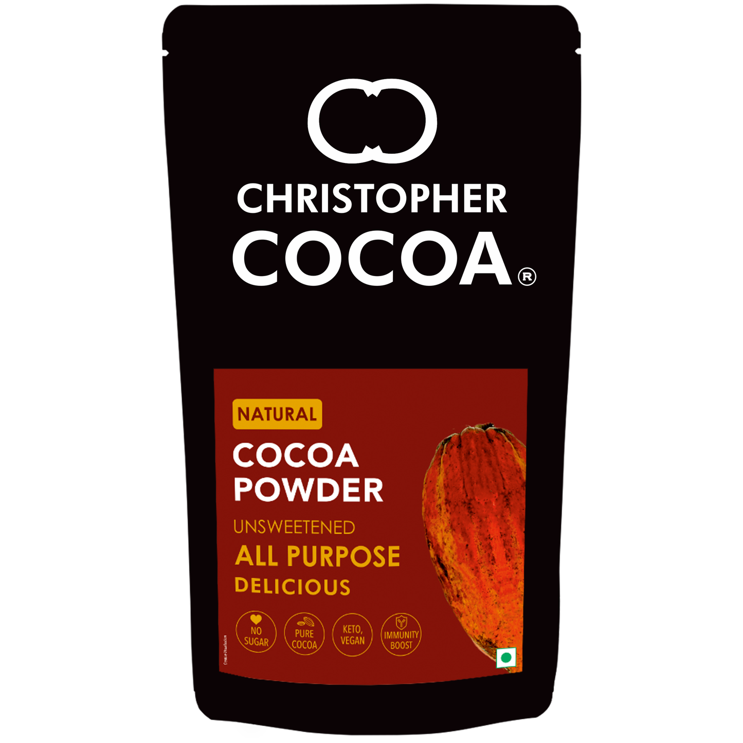 Natural Cocoa Powder, Unsweetend (Bake, Cake, Hot Chocolate, Drinking Shakes) 1Kg