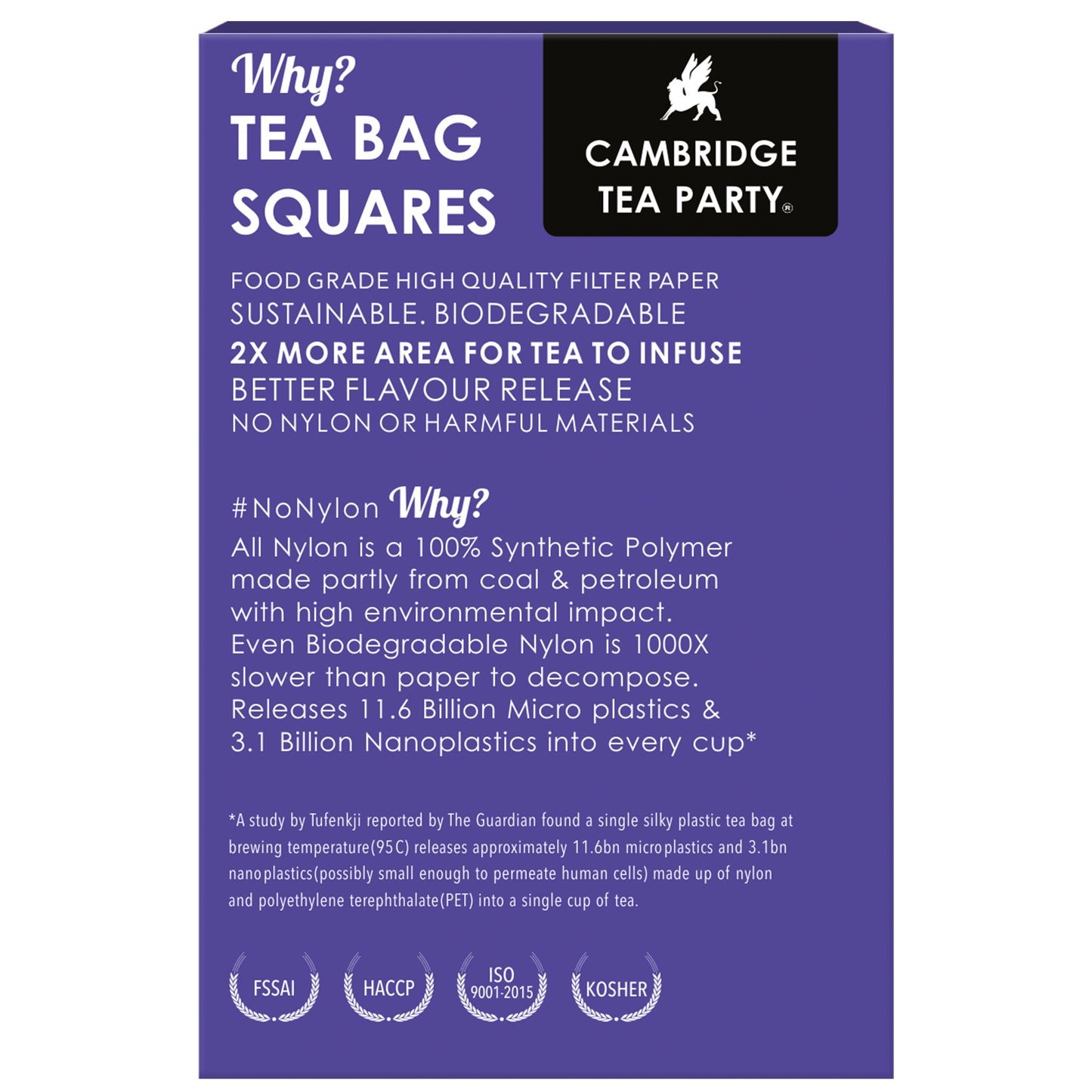 Rejuvenate, Ashwagandha Chamomile Ginger Lemon Mint Tulsi Green Tea, 10 Tea Bags