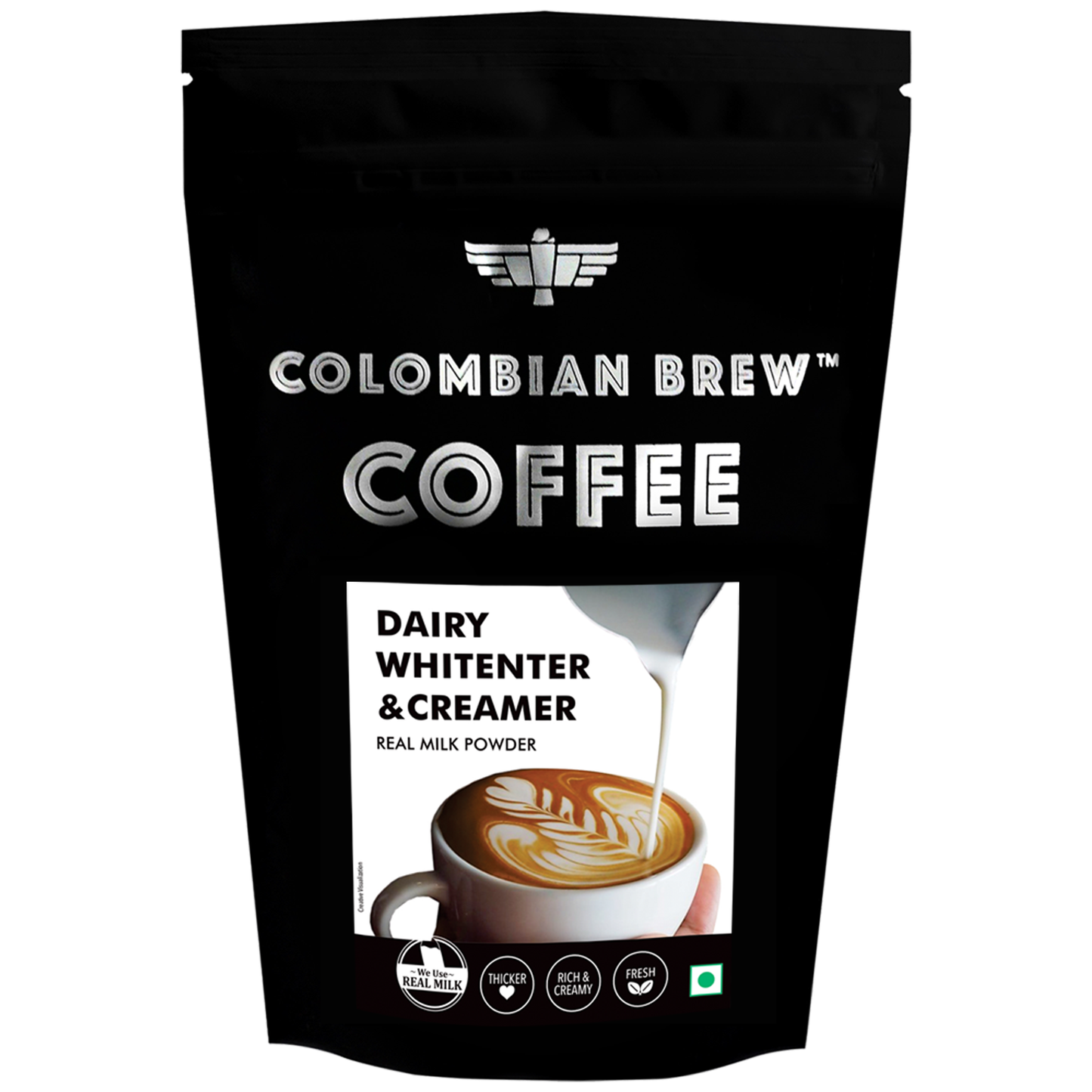 Dairy Creamer And Whitener With Real Milk (Milk Powder) 200gm