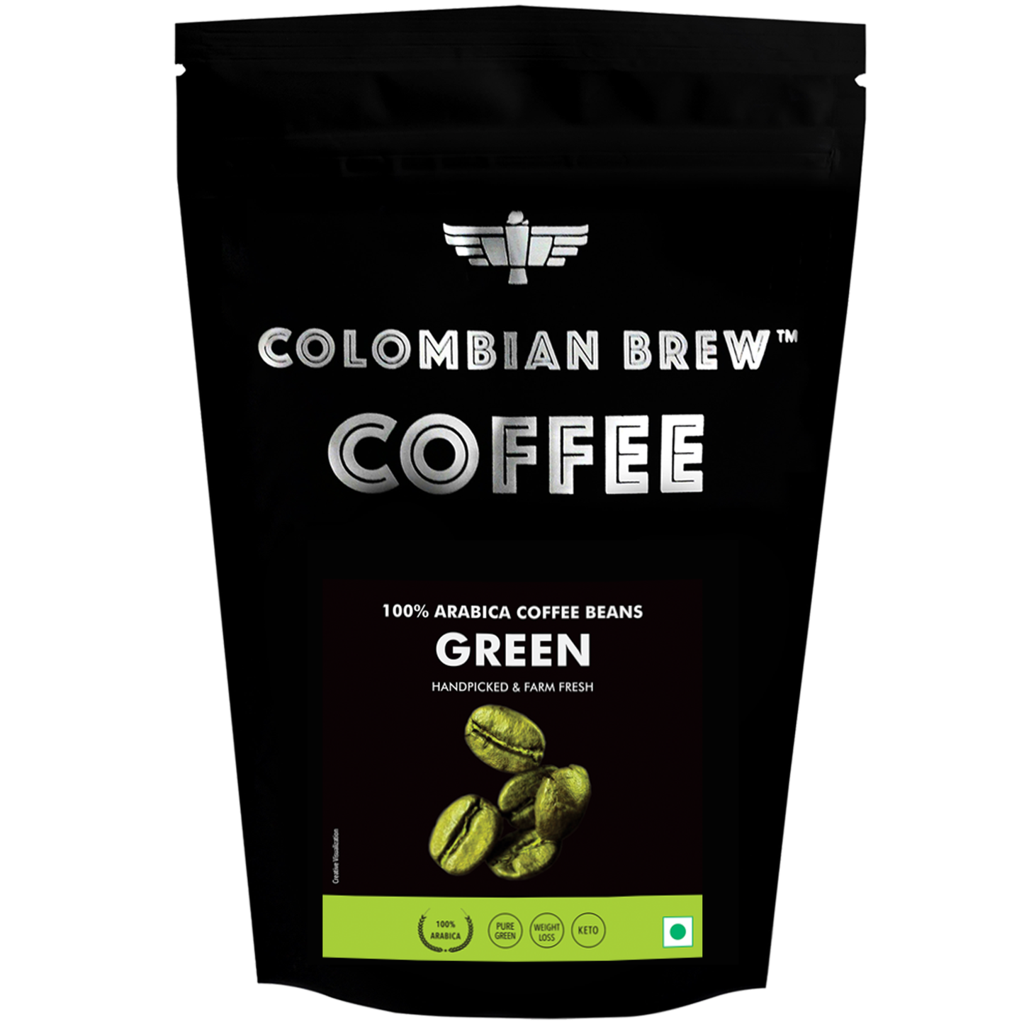 100% Arabica Green Coffee Beans for Weight Loss 1kg 