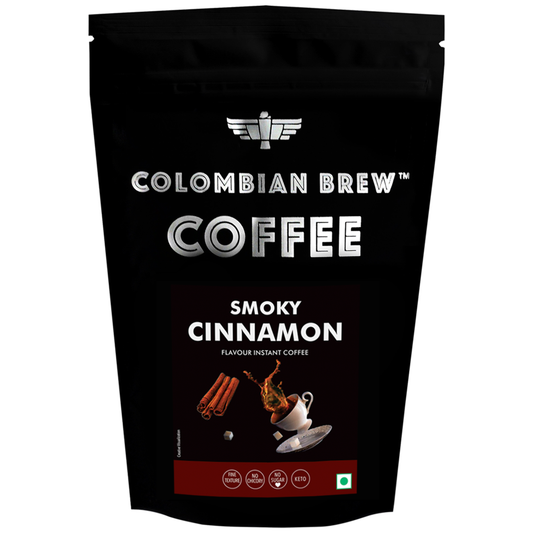 Cinnamon Instant Coffee Powder, No Sugar Vegan, 1kg Hotel Pack 