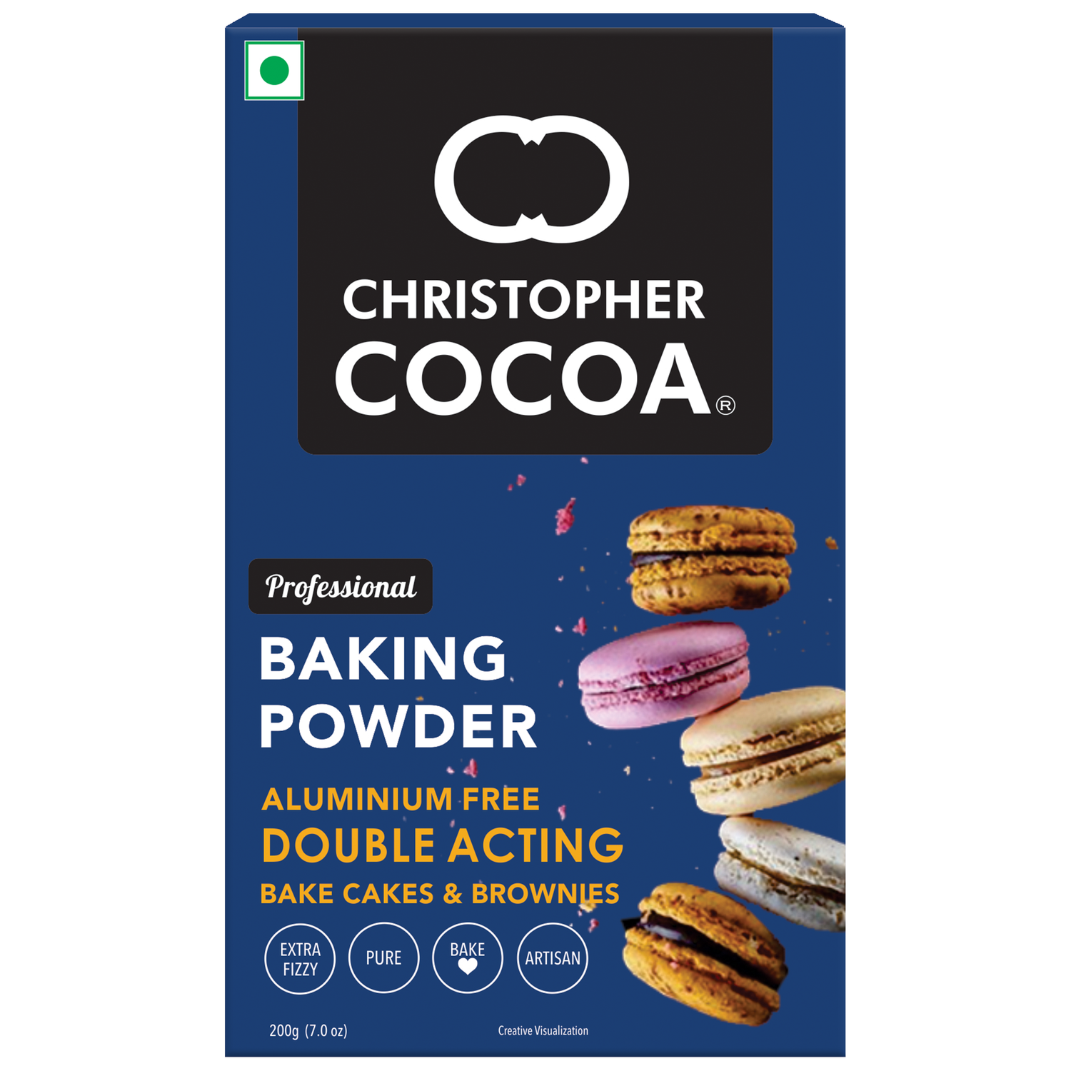Baking Powder Aluminium Free Double Action 200g 