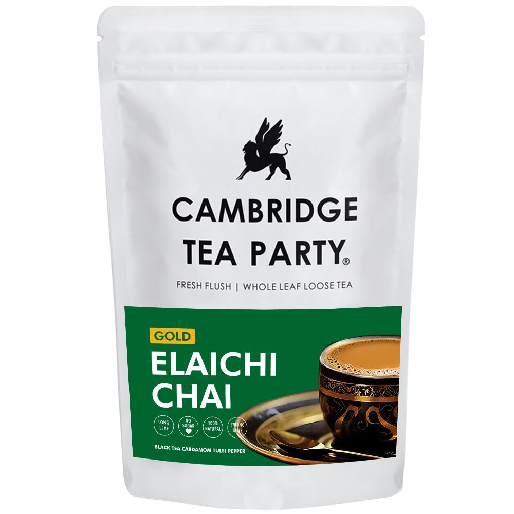 Cardamom Elaichi Chai Patti Tea Powder CTC, 250gm 