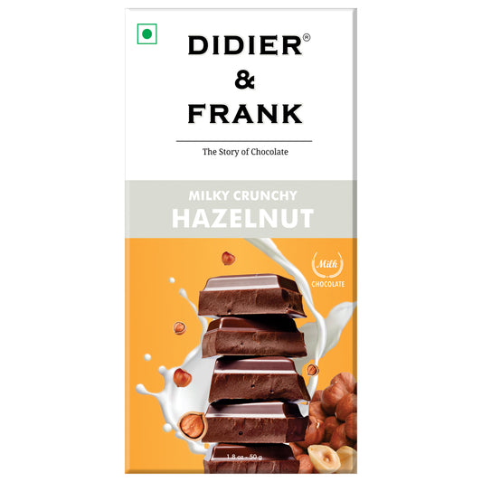 Crunchy Hazelnut Milk Chocolate, 50g 