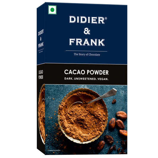 Pure Cacao Powder, Unsweetened, Special Dark, Vegan, 100g (Use for Cake, Baking, Hot Chocolate, Milkshake) 