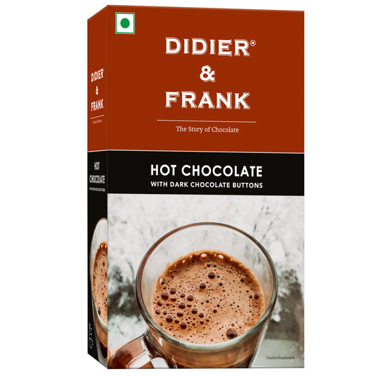 Hot Drinking Chocolate with Dark Chocolate Buttons 200g (Drink Hot or Cold Milk Shake) 