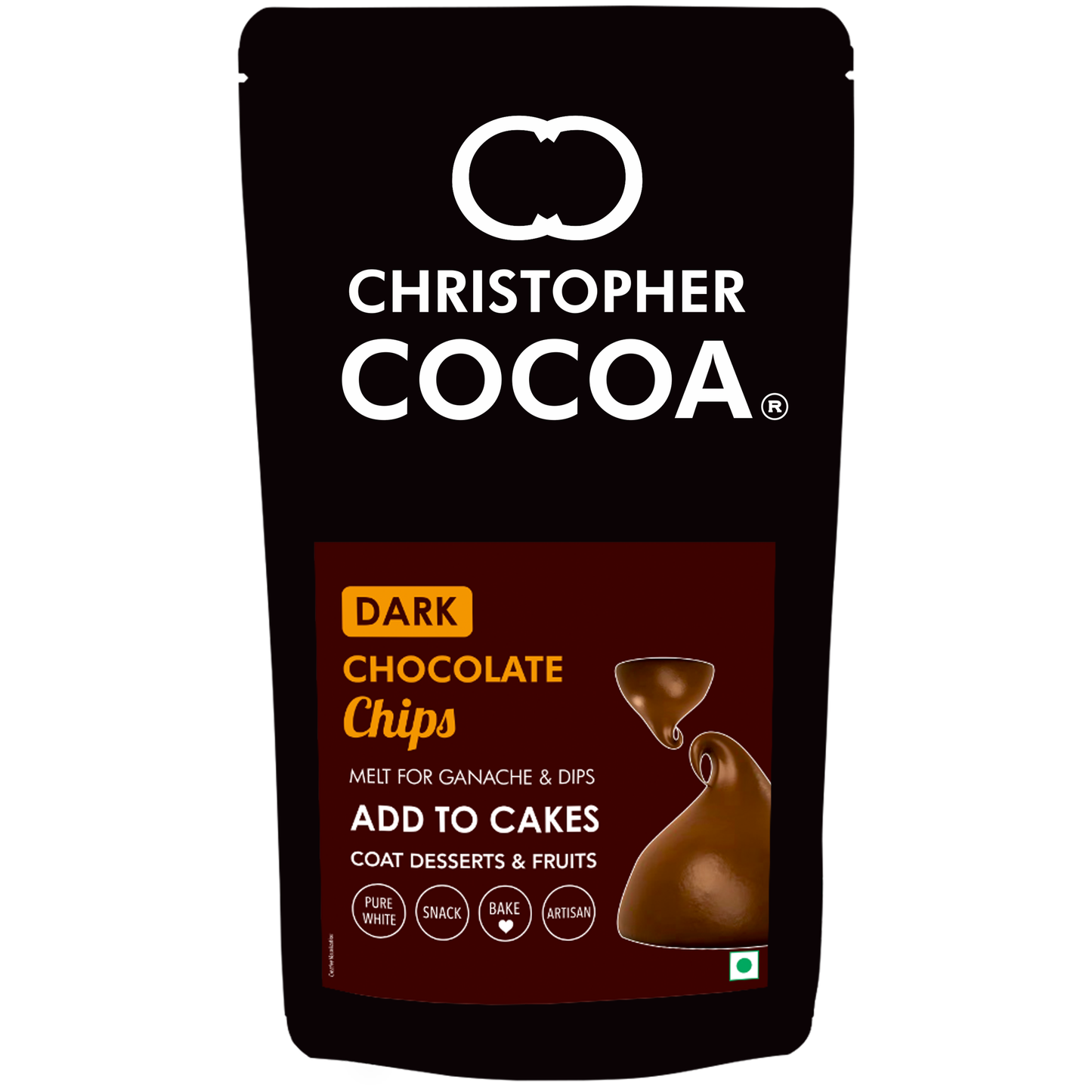 Dark Chocolate Choco Chips 1Kg (Bake, Cake, Cookies) 